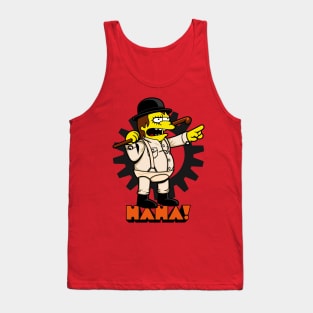 Funny Vintage Retro Movie Droogs Cartoon Meme Tank Top